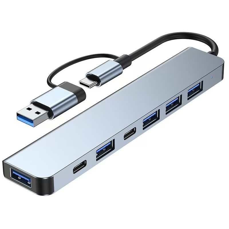 Laptop Accessories Hub - 5/7/8-портовый USB-хаб-концентратор 3.0 2.0, мультиадаптер, мультихаб,