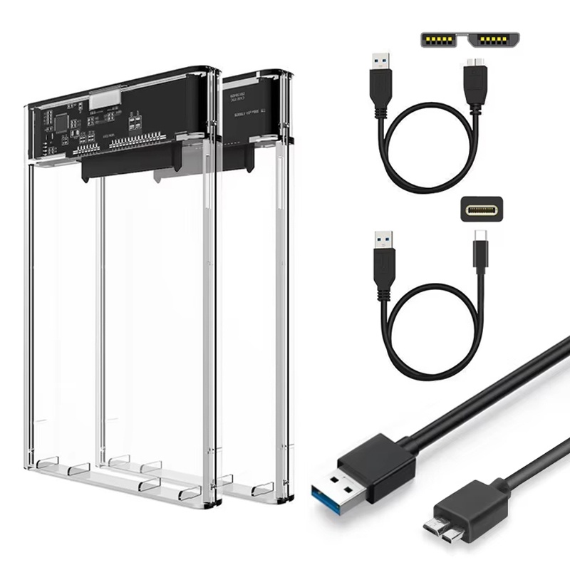 Laptop Accessories Distributor - Прозрачный внешний корпус для хранения данных