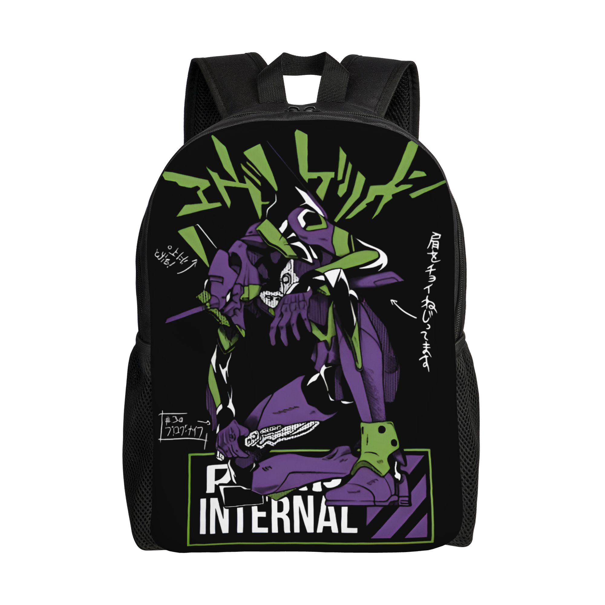 Laptop Accessories Bag For Men - Рюкзаки E-Evangelions с 3D-печатью в стиле