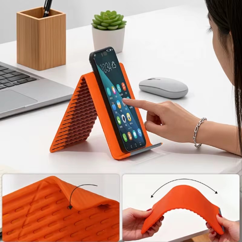Laptop Accessories For Office - Гибкая складная силиконовая подставка для телефона,