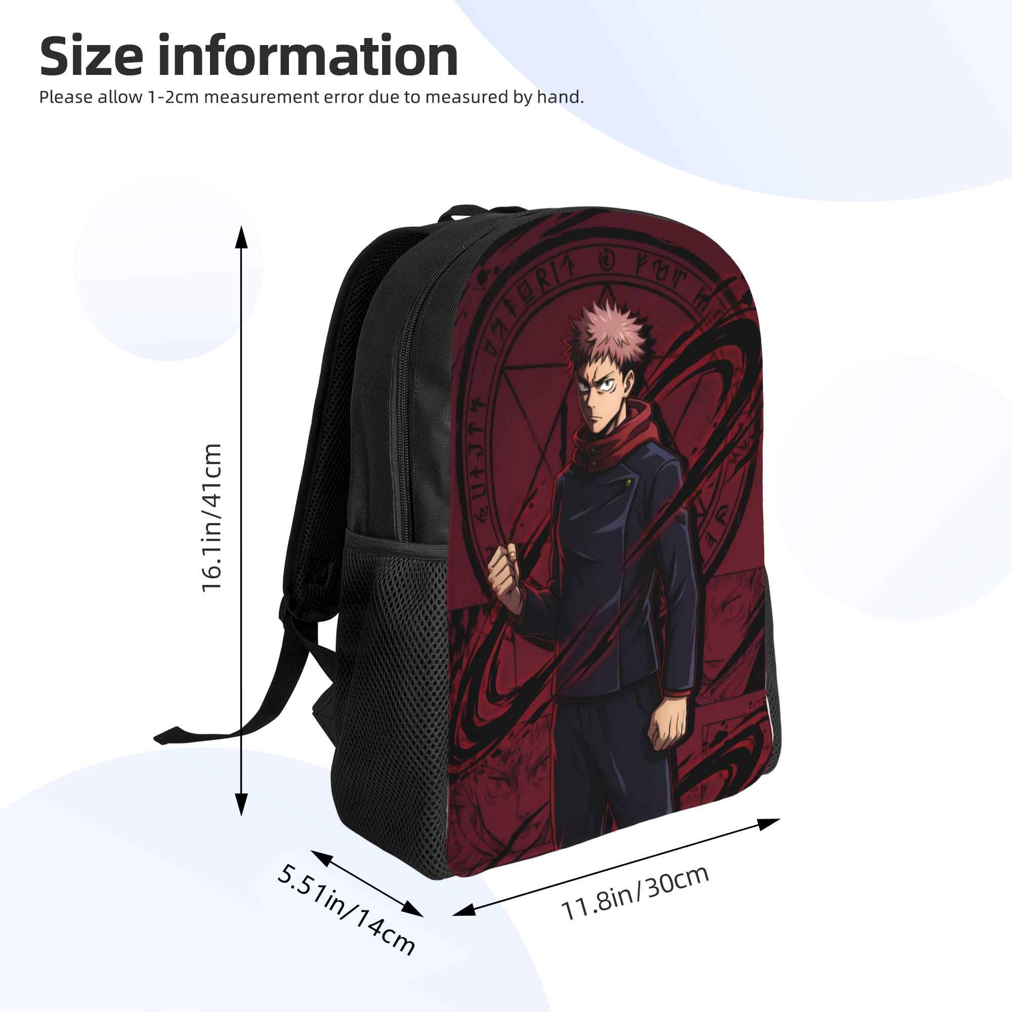 Рюкзак с 3D-принтом J-Jujutsus – обзор и цена Laptop Accessories Bag For Men