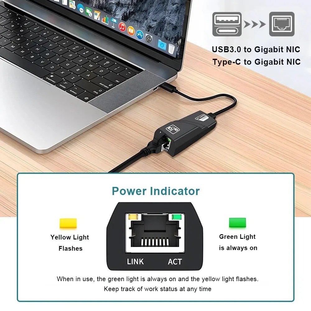 Адаптер Wi-Fi USB 3.0 HUB Ethe – обзор и цена Laptop Accessories Hub