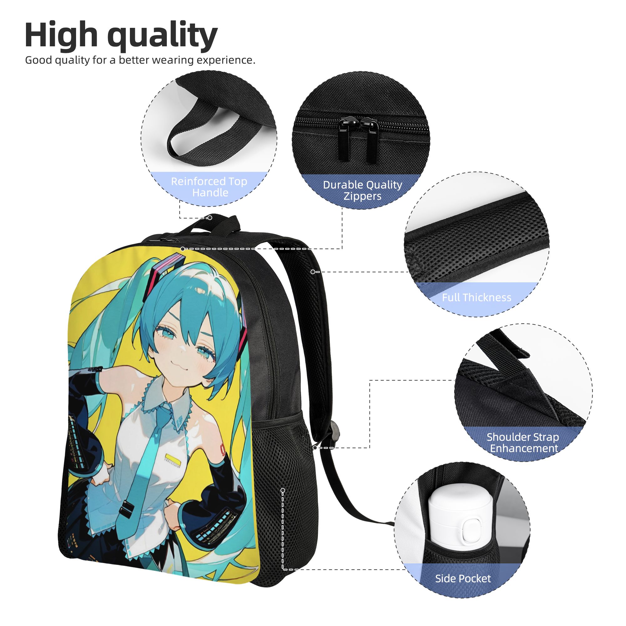 Классический рюкзак Hatsune Mi – обзор и цена Laptop Accessories Gifts