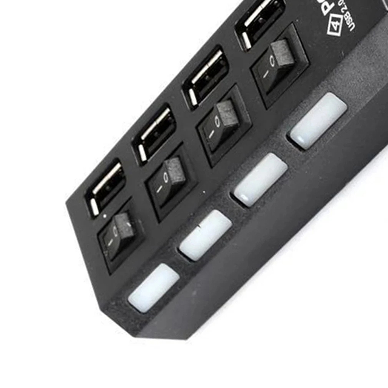 4-портовый USB 2.0-хаб-разветв – обзор и цена Laptop Accessories Hub