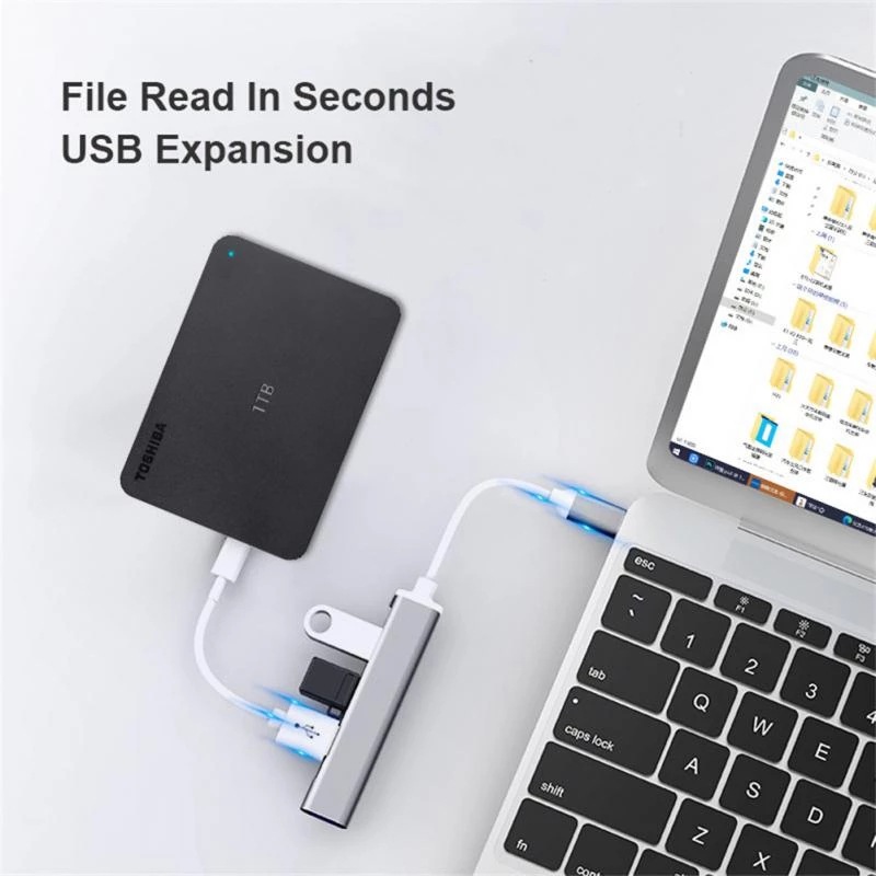 4-в-1 адаптер-хаб Type-C с 4 п – обзор и цена Laptop Accessories Hub
