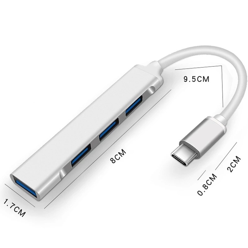4-в-1 адаптер-хаб Type-C с 4 п – обзор и цена Laptop Accessories Hub