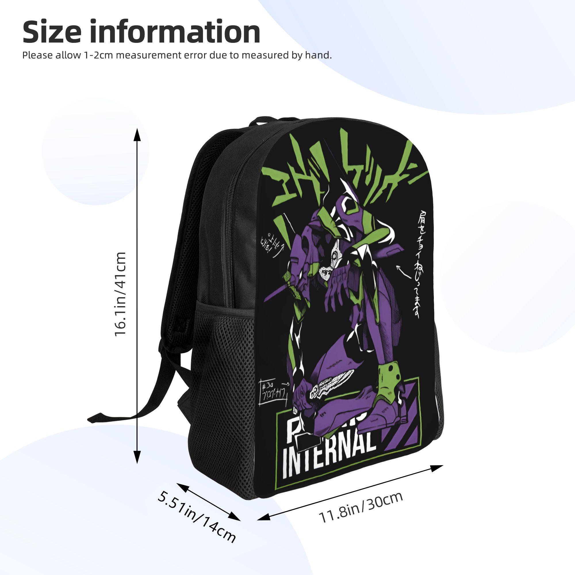 Рюкзаки E-Evangelions с 3D-печ – обзор и цена Laptop Accessories Bag For Men