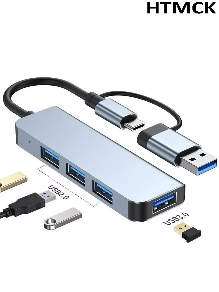 8-в-2 USB-C хаб, многопортовая – обзор и цена Laptop Accessories Hub