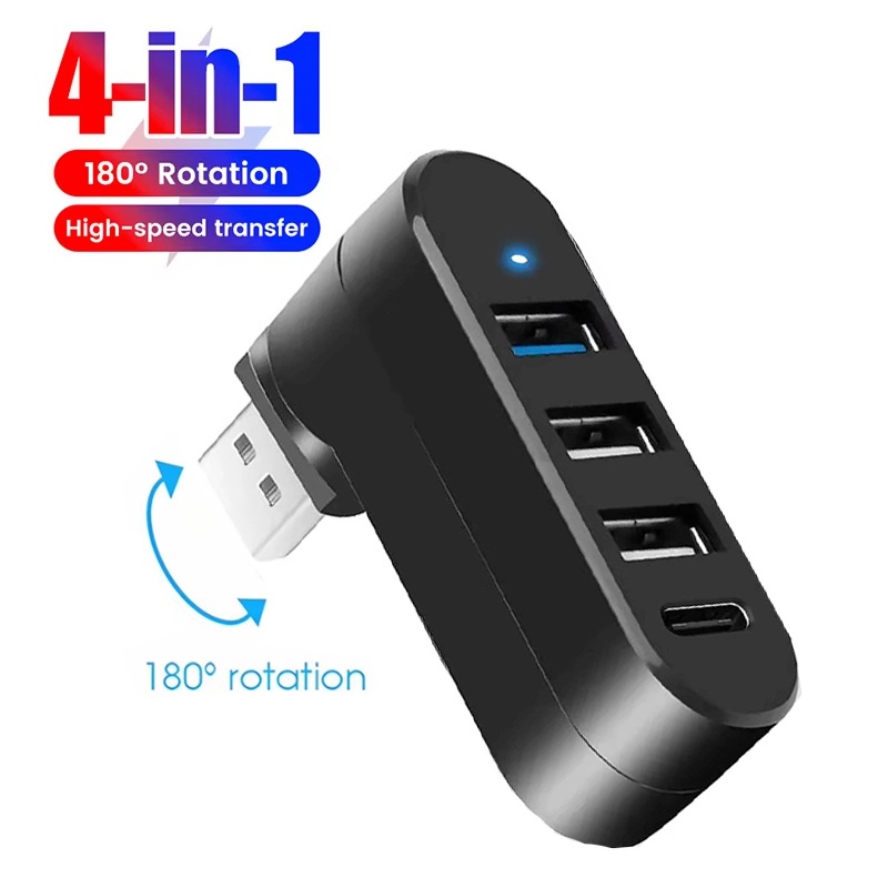 4-портовый USB 2.0 хаб, мини-U – обзор и цена Laptop Accessories Hub
