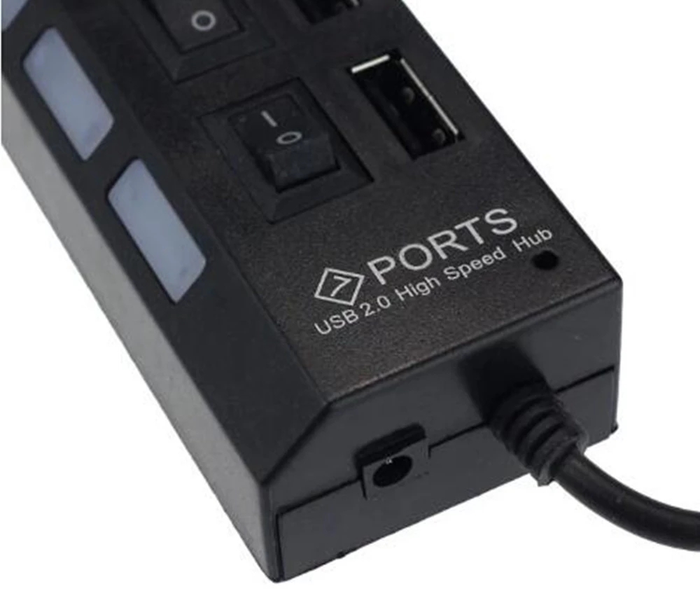 7-портовый USB 2.0-хаб-разветв – обзор и цена Laptop Accessories For Office